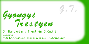 gyongyi trestyen business card
