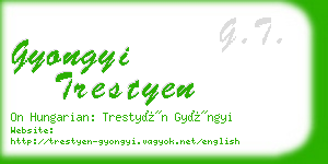 gyongyi trestyen business card